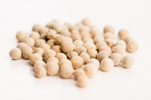 White pepercorn Stock Photos