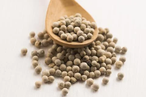 White pepercorn Stock Photos