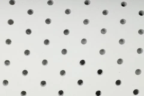 White Perforated Leather Material Texture Background 스톡 사진