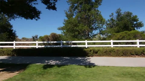 White Picket Fence- B-Roll Stock Footage 52294532