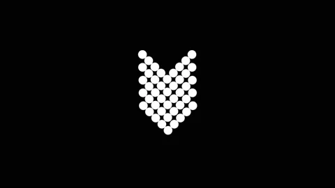 White picture of arrows on a black background. Stock Footage 191942289