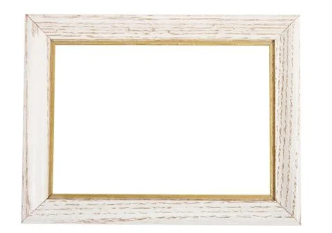 White picture frame Stock Photos