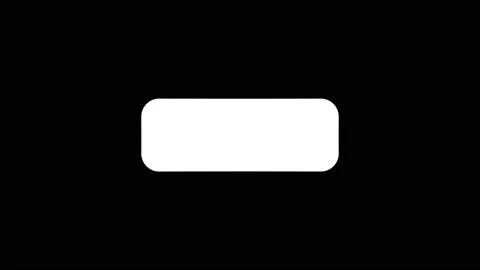 White picture of rectangle on a black background. Stock Footage 197061954