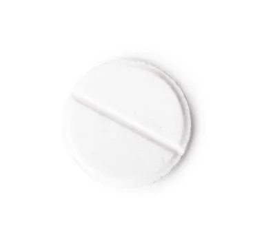 White pill Stock Photos