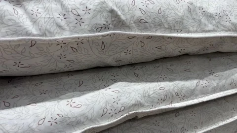 White Pillow Samples In Store Stock Footage 207773994