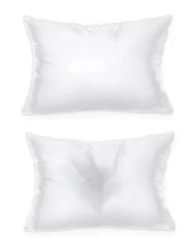 White pillow, vector object Illustrazione stock