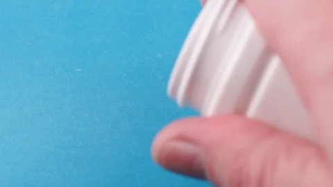 White pills Stock Footage 123695936