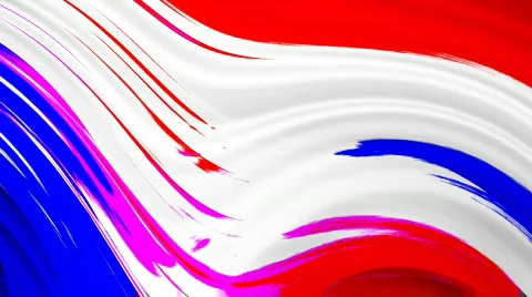 White Pink Blue stripes (Loop) Stock Footage 546864