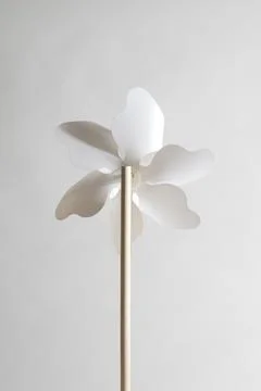 White pinwheel Stock Photos
