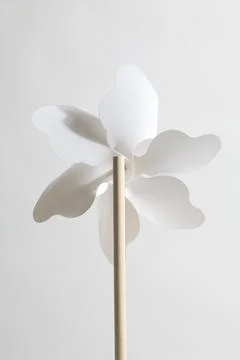 White pinwheel Stock Photos