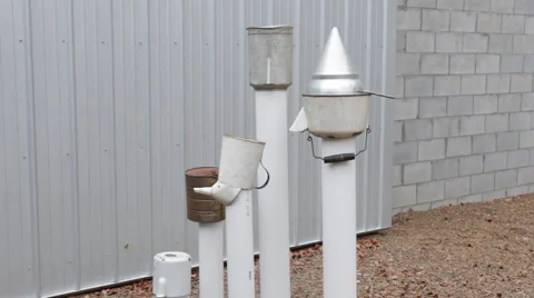 White Pipes Stock Footage 40815083