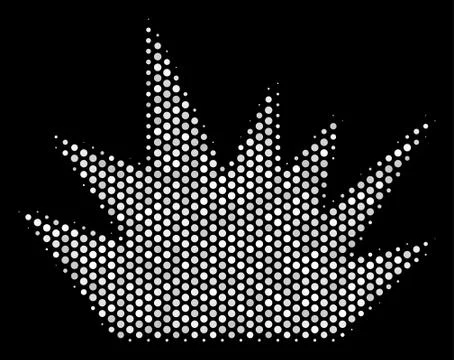 White Pixel Boom Explosion Icon Illustrazione stock