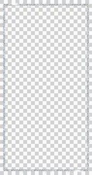 White pixelated grunge border frame forming rectangle, showing speckles on Stock Illustration