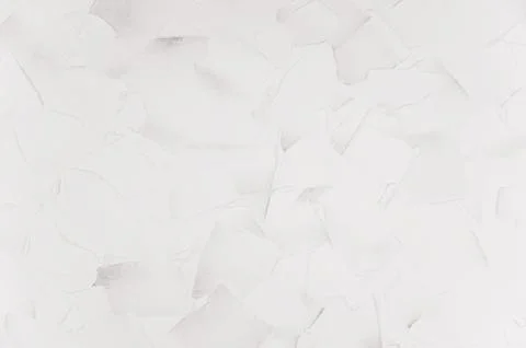 White plaster surface with mess smears as modern simple texture, background. Stock Photos