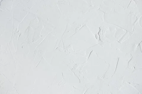 White plaster texture. Background of putty. The texture of the wall. Stock Photos