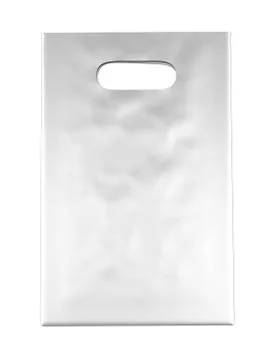 White Plastic bag 库存插图