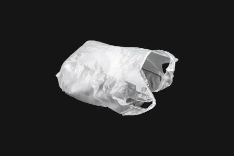 White plastic bag Stock Photos