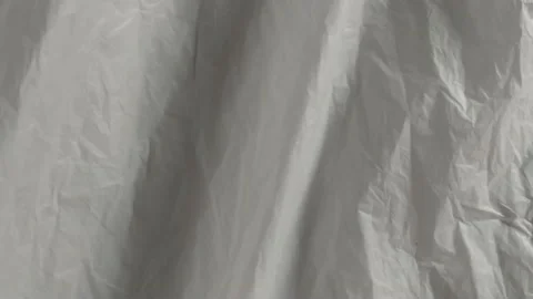 White plastic bag stop motion animation background. white plastic stop motion. 库存影片 234611783