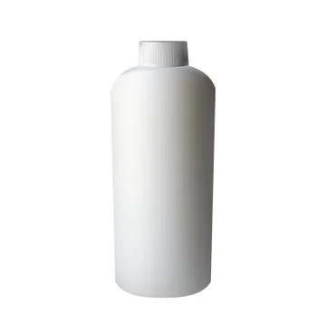 White plastic bottle. Stock Illustration