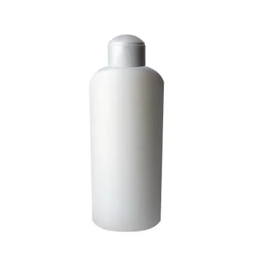 White plastic bottle. Stock Illustration