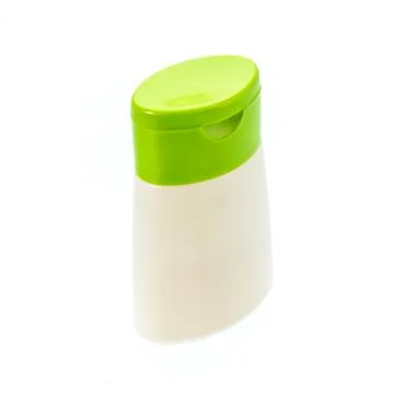 White plastic bottle Stock Photos
