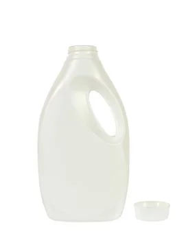 White Plastic Bottle Stock Photos