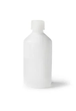 White plastic bottle Stock Photos
