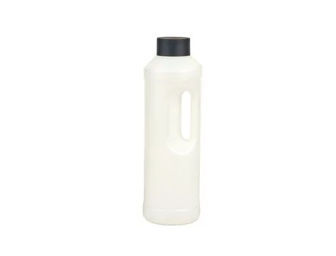 White plastic bottle Stock Photos