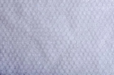 White plastic bubble wrap texture Foto stock