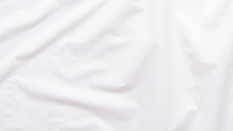 White plastic film texture background, motion graphic Stock Footage 122998449