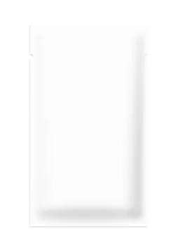 White plastic packaging for cream. Stock Photos