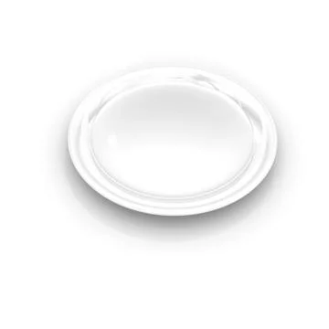 White plate Stock Illustration