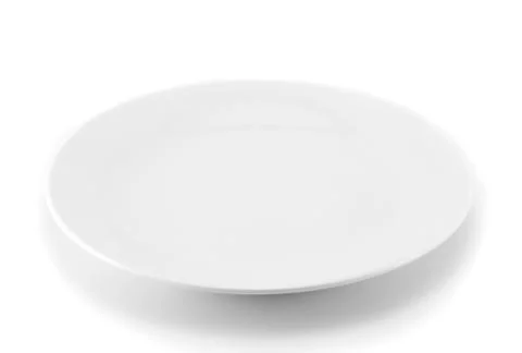 White plate Stock Photos
