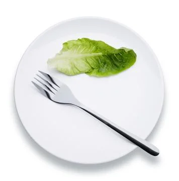 White plate Stock Photos