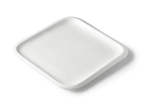 White plate Stock Photos