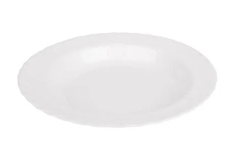 White plate Stock Photos