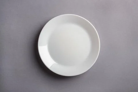 White plate Stock Photos