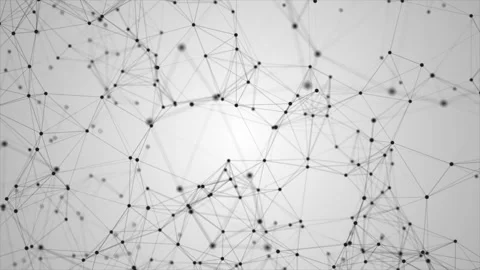 White plexus background Stock Footage 305874591