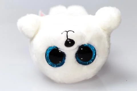 White plush seal Stock Photos