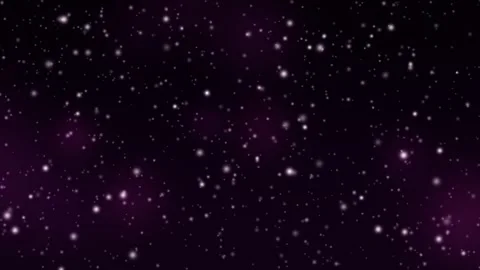 White points drift across dark purple motion Stock Footage 329901110