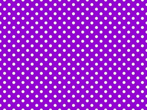 White polka dots over dark violet background Stock Illustration
