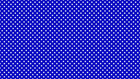 White polka dots over medium blue background Stock Illustration