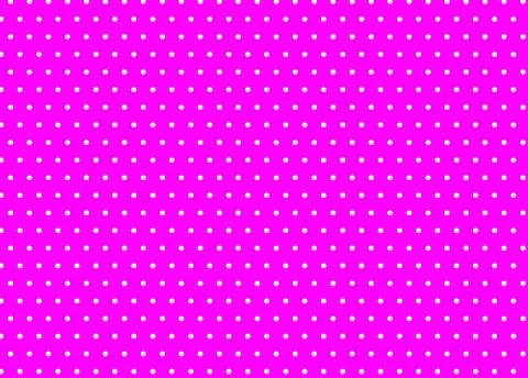 White polka dots on pink background. Seamless dotted pattern vector. イラスト素材