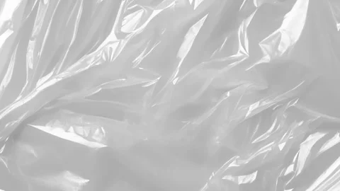 White Polyethylene Looped Background/Overlay Stock Footage 252188014