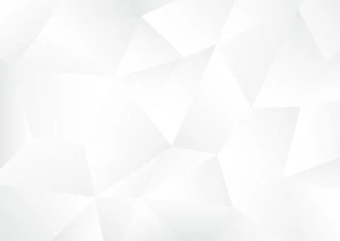 White polygon background design abstract style modern triangle shape pattern Illustrazione stock
