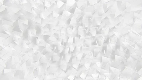 White Polygonal Geometric Abstact Background Stock Footage 152740368