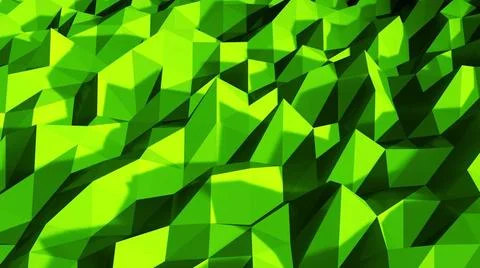 White polygonal geometric surface. computer generated seamless loop abstra... Foto stock