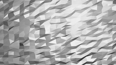 White polygonal geometric surface - seamless loop 库存影片 81470568