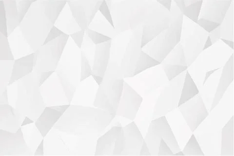 White Polygonal Mosaic Background, Creative Business Design Templates Stock Illustration