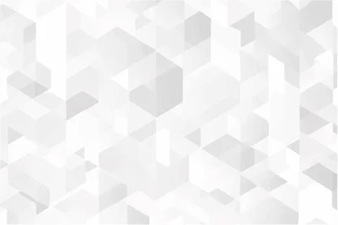 White Polygonal Mosaic Background, Creative Business Design Templates Stock Illustration